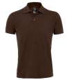 10571 Sol's Prime Poly/Cotton Piqué Polo Shirt Chocolate colour image